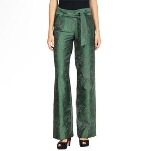 CHRISTIAN PELLIZZARI Pants In Emerald Green